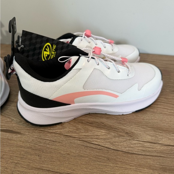 AVIA Girls White and Pink Athletic Sneakers, NWT - Picture 5 of 5